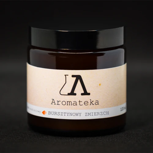 Świeca sojowa - Bursztynowy Zmierzch 120ml