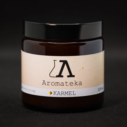 Świeca sojowa - Karmel 120ml