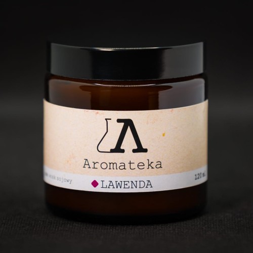 Świeca sojowa - Lawenda 120ml